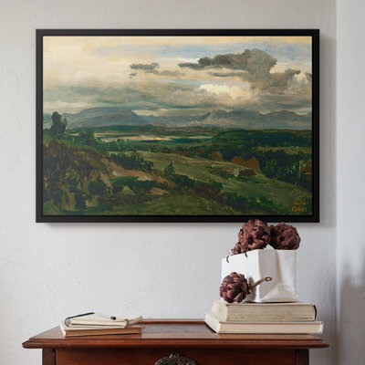 Civita castellana, v. 1860 - Jean-Baptiste-Camille Corot, toile tendue avec châssis 1860