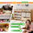 4 In 1 Toy Storage Organizer With Bookshelf And Large Drawers, Hidden Wheels-1427180972