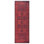  Washable Non-Slip Rug - Red Traditional Bordered Runner for Entryway, Hallway, Bathroom, and Kitchen