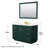 Miranda 48" Freestanding Single Bathroom Vanity with Quartz Top with 46" Mirror-98147007-98162090-98147004