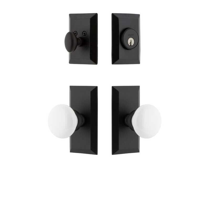 Ensemble de vestibule en fer blanc Ageless, 2 3/8"