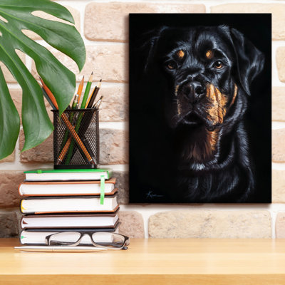Art mural en toile 18 po x 26 po Ebern Designs «Shadow Series 1» par Lindsay Kivi