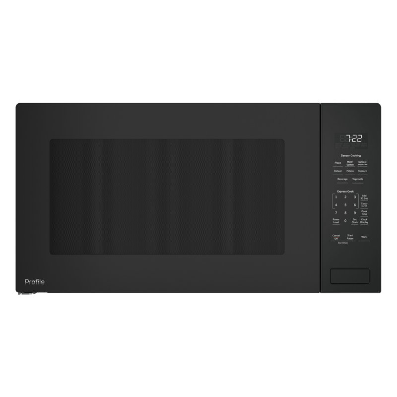 GE Profile 2.2 Cu. Ft. Built-In Sensor Microwave Oven, Gray