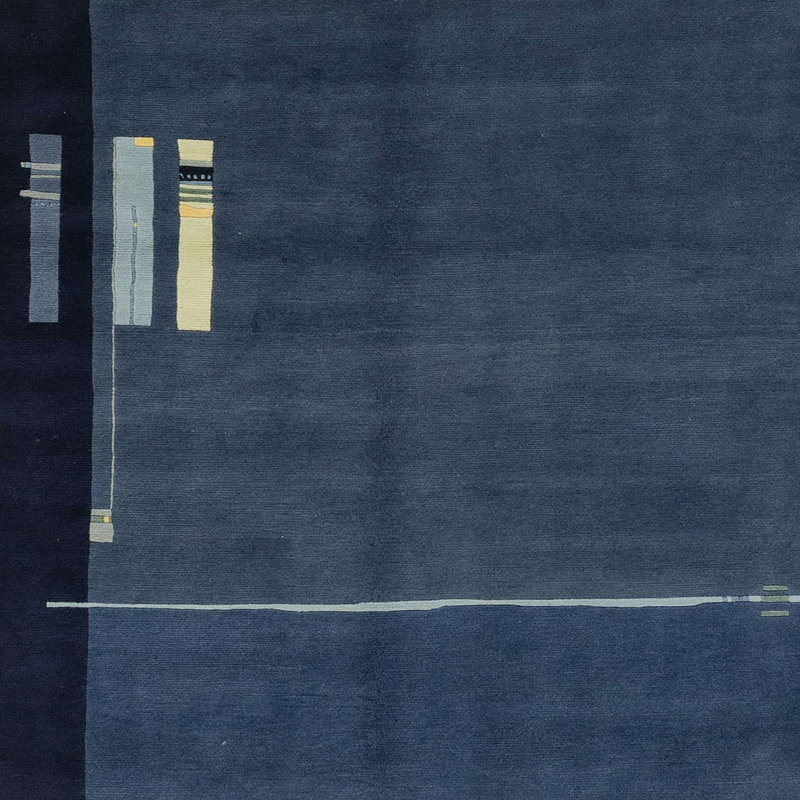 Abstract Indoor Rug, Square 8'