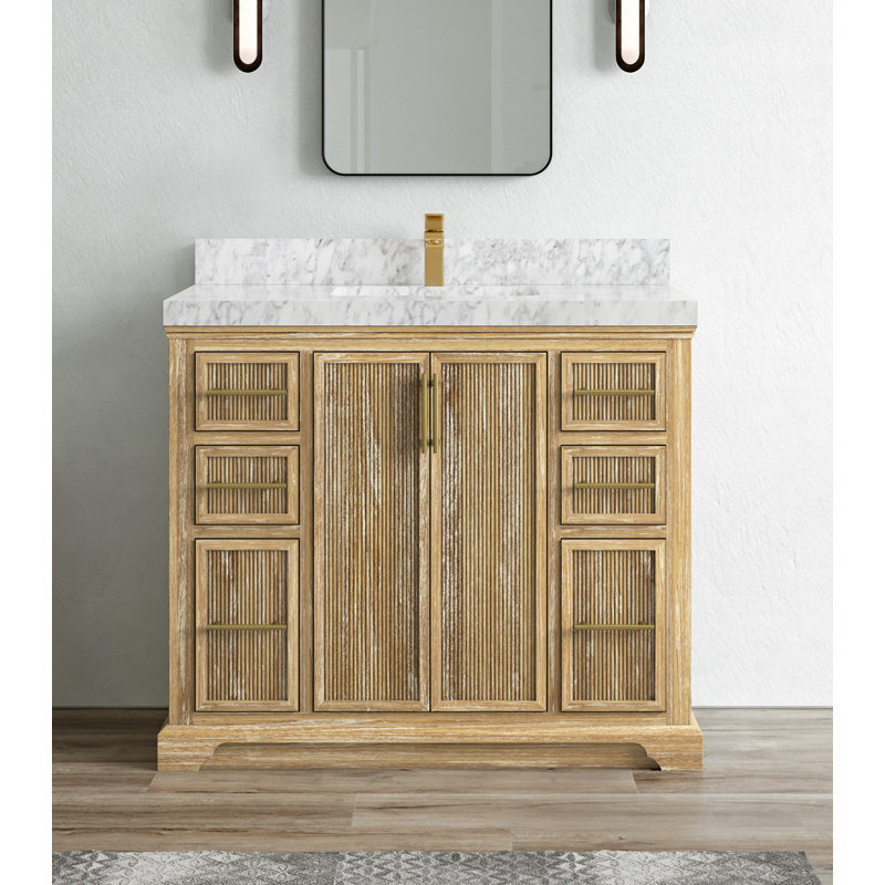 Ensemble de meuble-lavabo simple 42 po Bloem