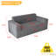 Canapé 3 places en mousse viscoélastique, sans installation et facile à transporter