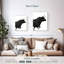 «Charging Black Bull» sur toile-1701085877