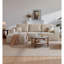 Spacieux modulaires en forme de nuage, design moderne beige mousse printanier pour la maison
