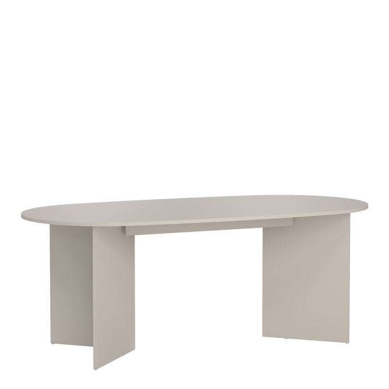 Oval Dining Table, Cashmere