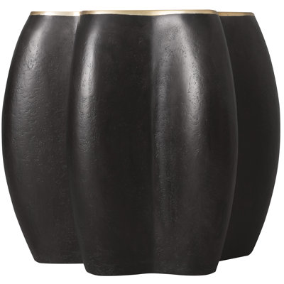 Melange Even and Flow Round End Table