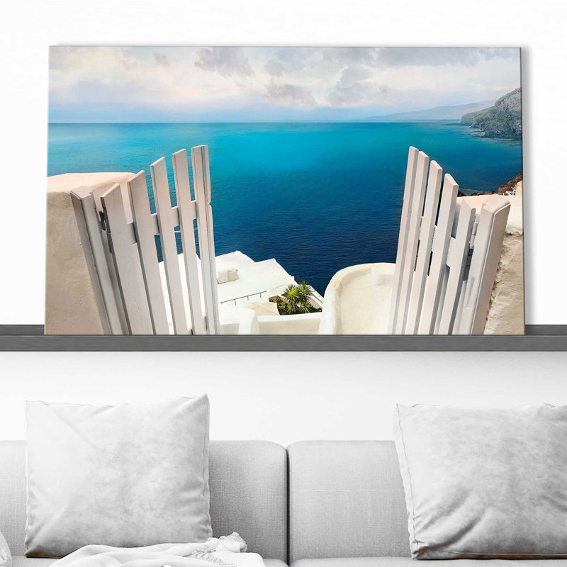 Blue Dreams par - photographie, Toile tendue, H 24 po x l 40 po x P 1,5 po