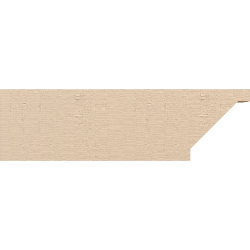 Burlington Woodgrain TimberThane Rafter Tail, Primed Tan, 8" H x 28" W x 2" D