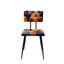 Hand-Finished Patchwork Dining Chair, Sturdy and Comfortable - Ideal for Dining Room, Living Room, or Office Use