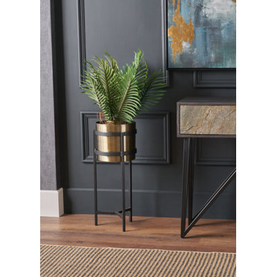 Handmade Metal Elevated Planter