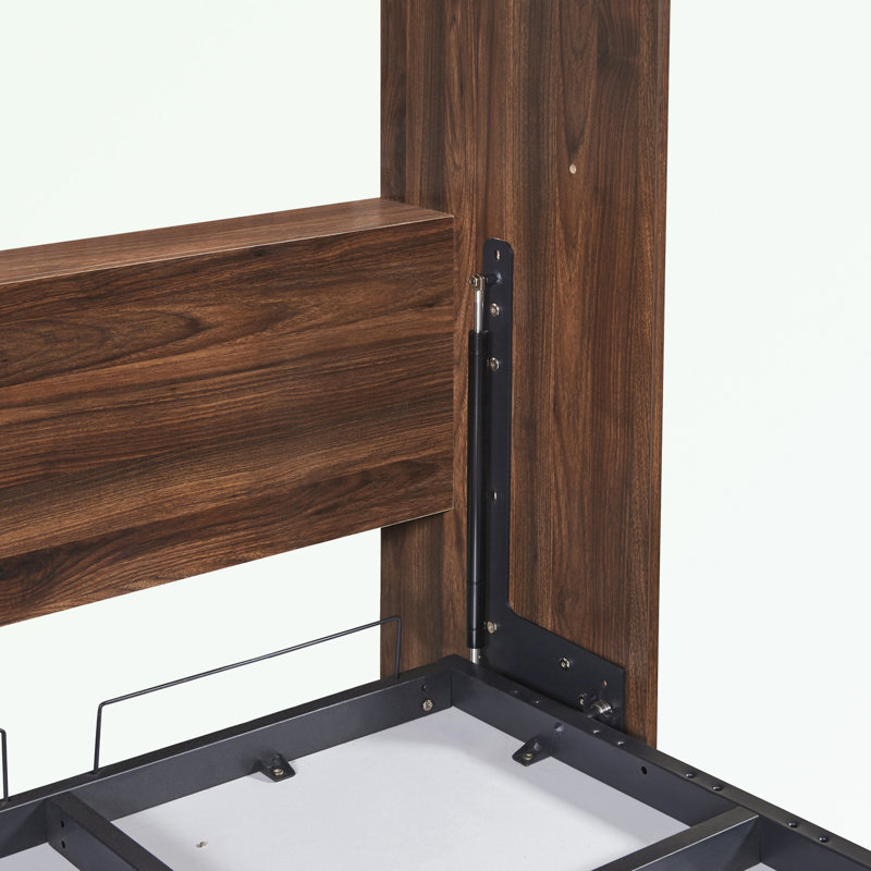 Lit escamotable simple avec armoire, Simple
