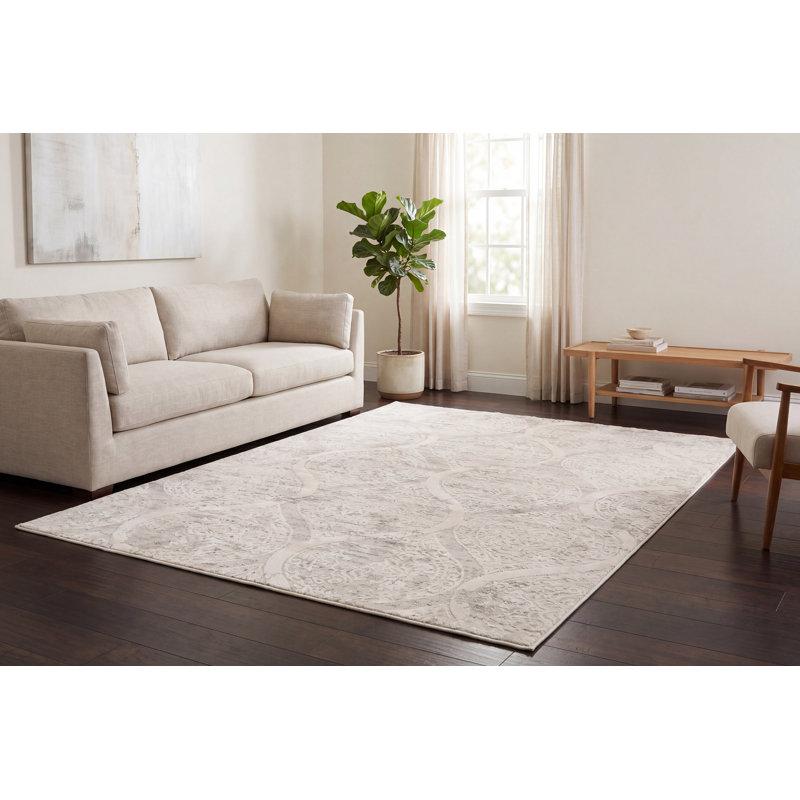 Bullis Geometric Indoor Rug, Rectangle 3'11" x 5'7"