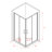 36'' x 72'' Framed Square Sliding Shower Enclosure with Shower Base-107233706