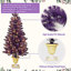 Pre-lit Christmas Artificial Tree 4-Piece Set
