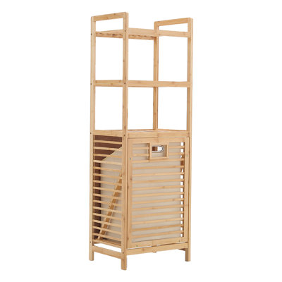 Bamboo Laundry Basket with Handles