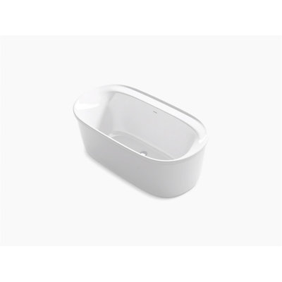 Spectacle 60.25" x 32.25" Freestanding Bath