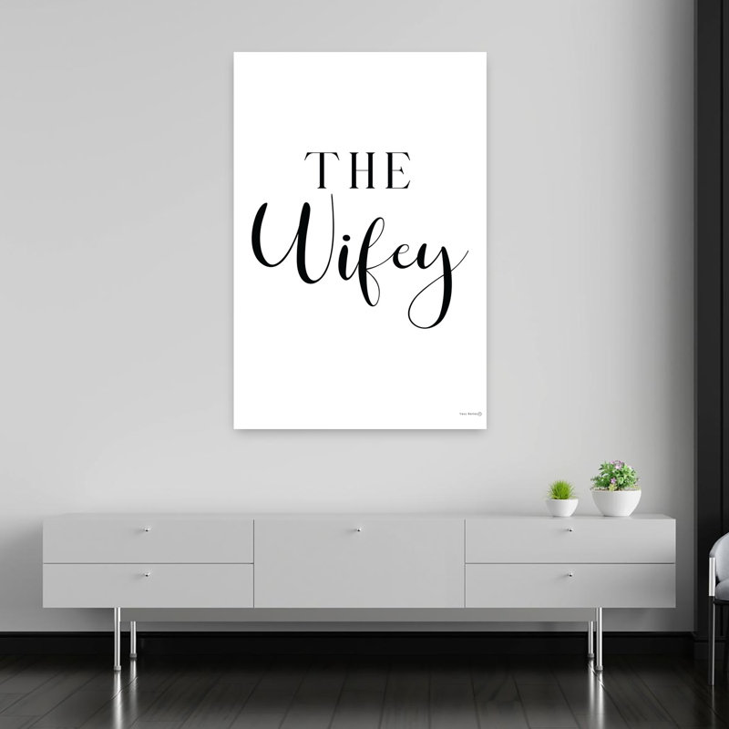 Thy Wifey, art contemporain abstrait, H 60 po x l 40 po