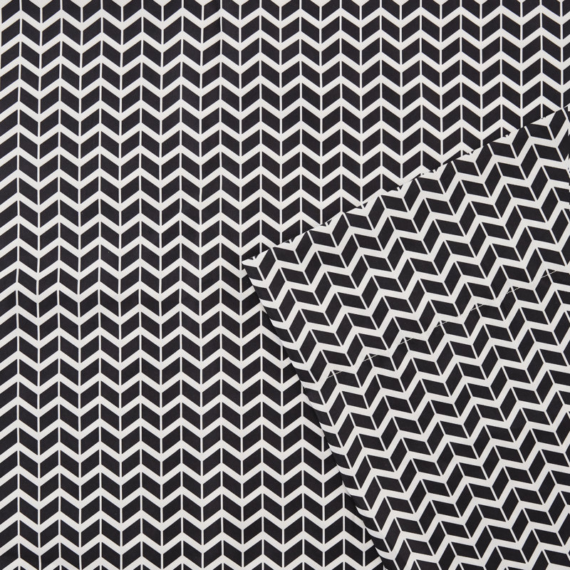 Aqua Chevron Twin Microfiber Sheet Set with Pillowcases