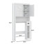 Armoire de rangement autoportante au-dessus de la toilette, étagère de salle de bain Laxmy-1640094889