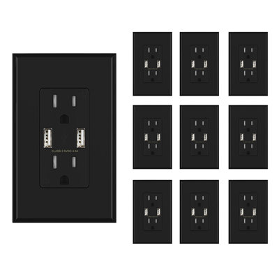 Prise inviolable avec port USB
