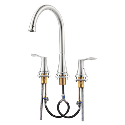 2-Handle High Arc Widespread Roman Tub Faucet