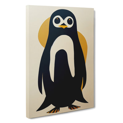 Penguin Abstract Art No.7 - Wall Art