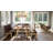 Jaiyana 6 - Person Pine Solid Wood Top Four Leg Base Dining Set-662768535