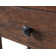 Hilma Stockbridge 21-Inch Square Wood End Table with Drawer, Traditional Cherry Stain Finish, Sturdy Pine Construction, Includes Storage Shelf and Functional Drawer for Living Room Essentials