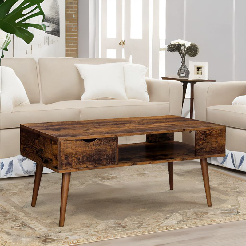 Anaysa Coffee Table With Drawer and Storage