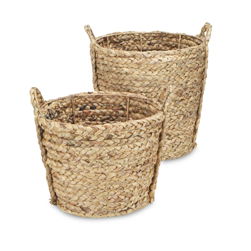 Ensemble de 2 paniers en osier