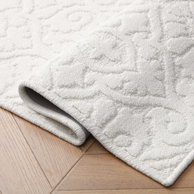 Laura Ashley  Feya Solid  Hi-Low Tufted Rugs, Runner 2'2" x 6'