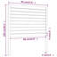 Jamael Solid Wood Headboard-187567910-187567908