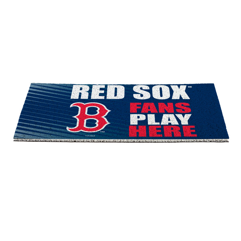 Boston Red Sox Fan PVC Mat, 28"x16"