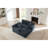 L-Shaped Cloud Sectional Sofa With Deep Seat,No Assembly Required,Modular Couches Sleeper For Living Room,Bedroom,Apartment,Dark Grey-1356500552