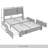 Eliset Corduroy  Upholstered Unfinished Wingback Storage Bed-1808281761-1808281764