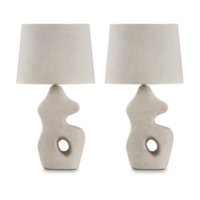 Lampe de table Tanyjah, ensemble de 2