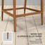 Tabouret de bar avec coussin