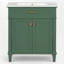 30" Single Bathroom Vanity With Ceramic Sink-1033050336