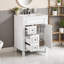 Meuble-lavabo de 24 po avec lavabo en céramique-1353973899