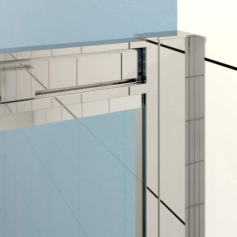 Lukens Quadrant Shower Enclosure, 185cm H x 90cm W x 90cm D