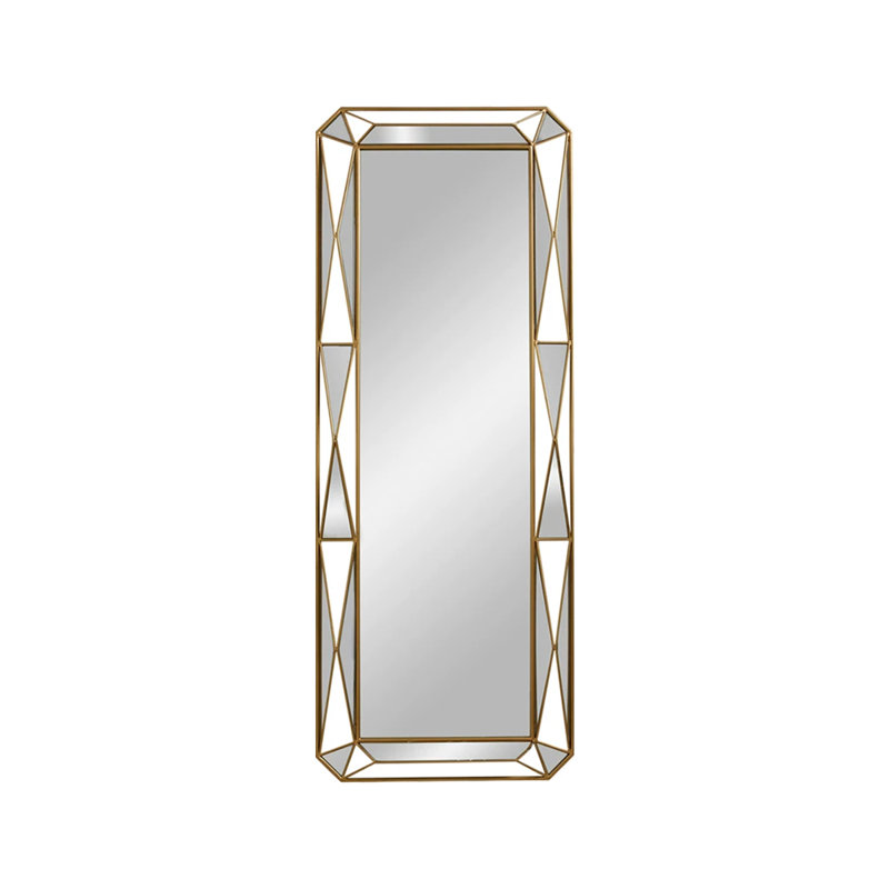 Iron full-length mirror wall-mounted Wall Mirrors