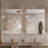 36x30 Inch Frameless Bathroom Mirror