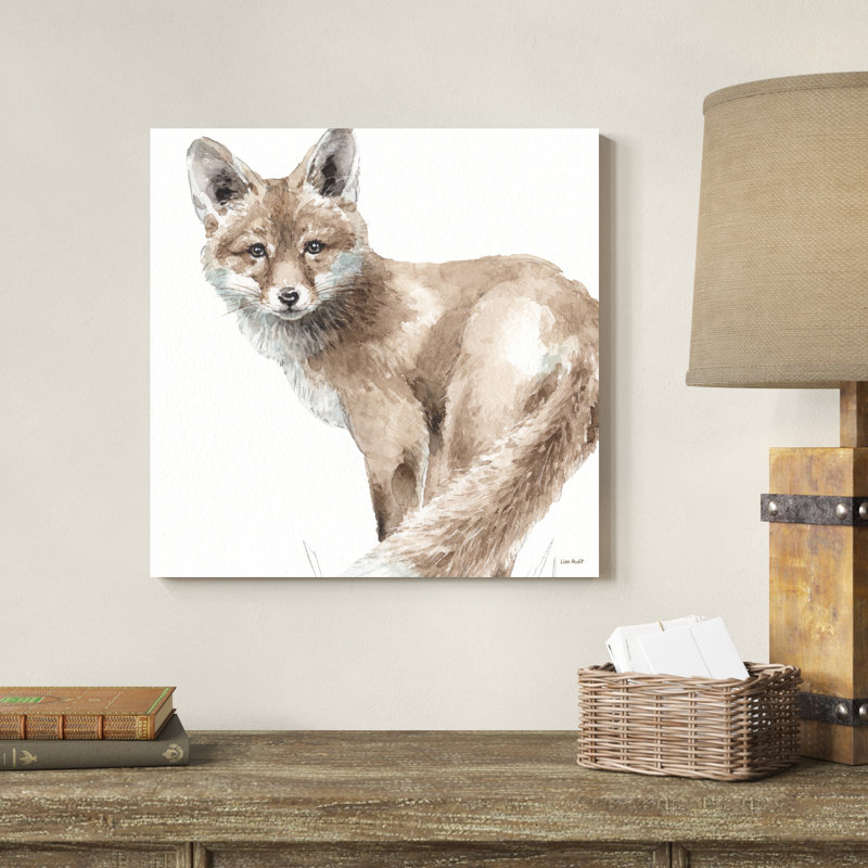 Forest Friends V, H 20 po x l 20 po, Non, Toile tendue