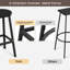 Talio Counter Stool with Metal Frame-845443640