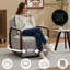 Fauteuil rembourré pivotant-391166074