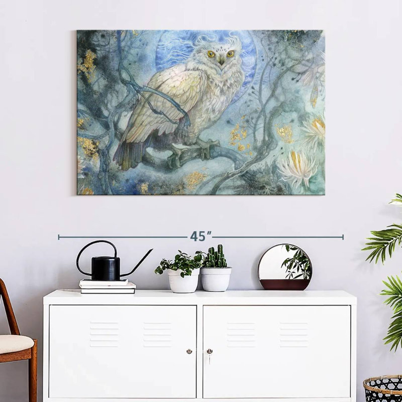 Brampt Night Wings II, 26" H x 39" W